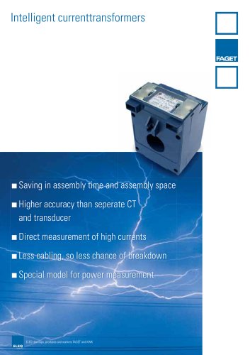  Intelligent currenttransformer