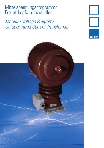 Outdoor head current transformer