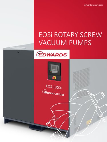 EOSi ROTARY SCREW VACUUM PUMPS