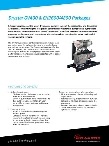 GV400 + EH2600-EH4200 datasheet