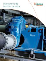 Metso Slurry Pumps program