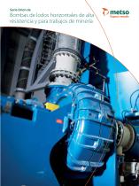 Orion Series of Heavy & Mining Duty Horizontal Slurry Pumps - 1