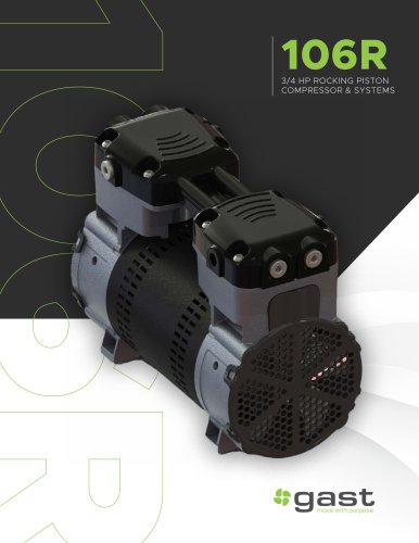 3/4 HP ROCKING PISTON COMPRESSOR & SYSTEMS