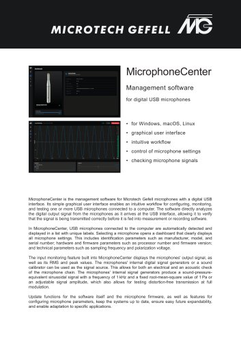 NEWS Microphone Center english