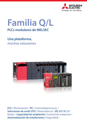 Familia Q/LPLCs modulares de MELSEC