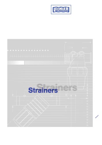 Strainers