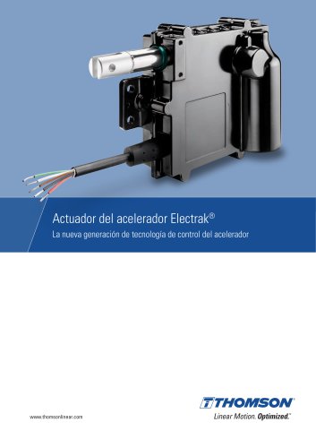 Actuador del acelerador Electrak®