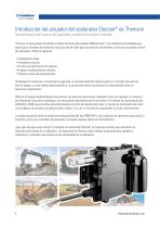 Actuador del acelerador Electrak® - 2