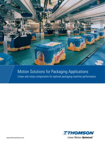 Motion Solutions for Packaging Applications