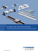 RoundRail Linear Guides and Components: Shafting, Guides, Bearings