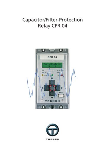 Capacitor Protection Relais - CPR04