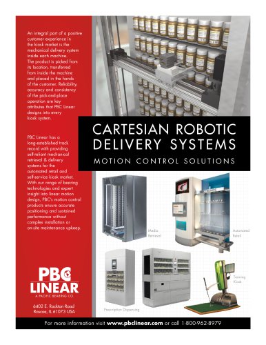 cartesian Robotic Delivery Systems