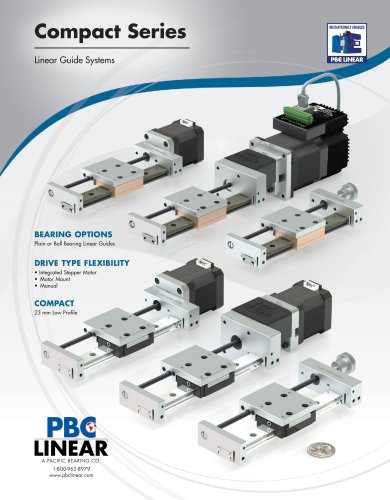 Compact Series Linear Guide Systems Catalog