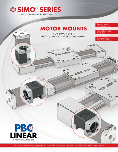 Simo Series Motor Mounts