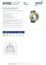 RIV905 Flow control propeller Riels® Instruments