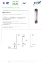 Visual Level guages RIL690 Riels Instruments