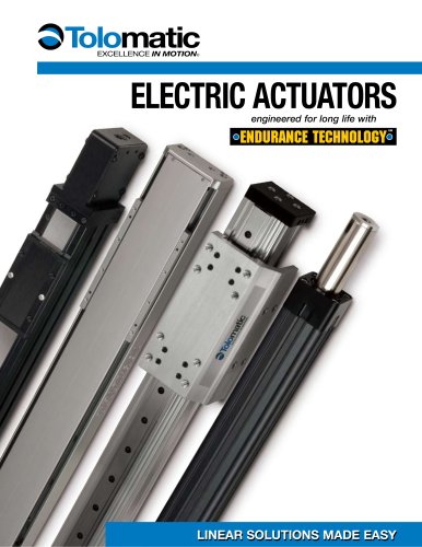 Tolomatic Electric Actuators