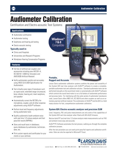 Audiometer Calibration