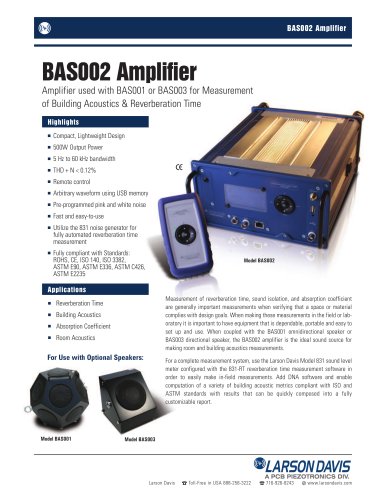 BAS002 Amplifier