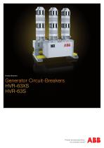 Generator Circuit-Breakers HVR-63XS HVR-63S