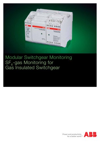 Modular Switchgear Monitoring