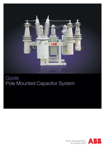 Pole Mounted Capacitor System Q pole