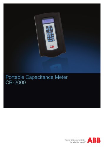 Portable capacitance meter CB-2000