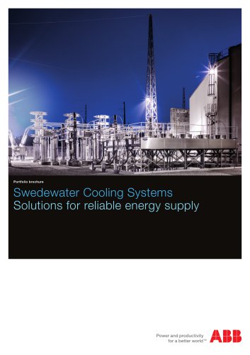 Swedewater Cooling Systems Solutions for reliable energy supply