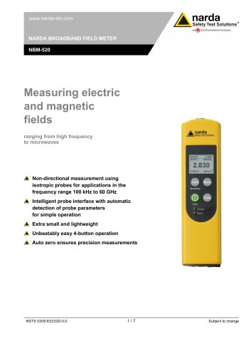 Data sheet NBM-520