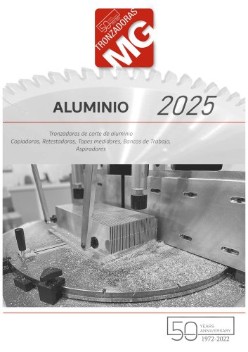 CATALOGO MAQUINARIA DE VENTANAS