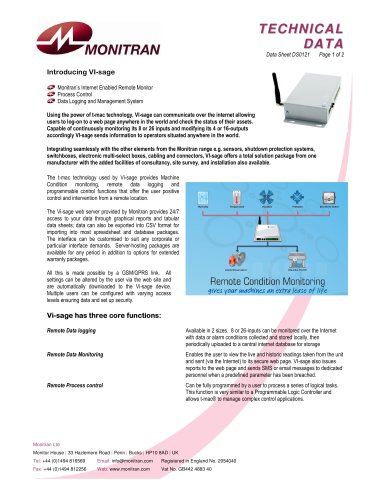 Multi-channel vibration monitoring system