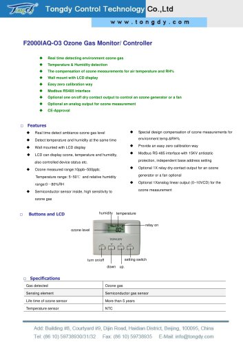 Ozone Monitor/Controller