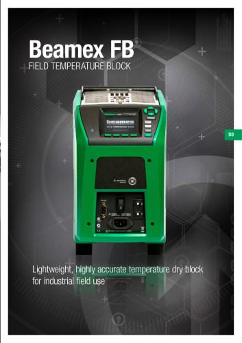 Brochure - Beamex FB field temperature block