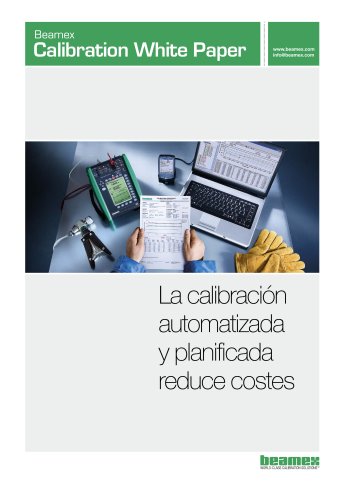 La calibración automatizada y planificada reduce costes