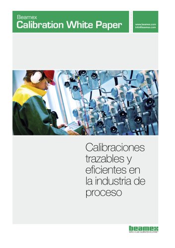 Calibraciones trazables y eficientes en la industria de proceso