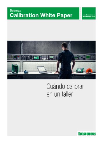 White Paper - Cuándo calibrar en un taller