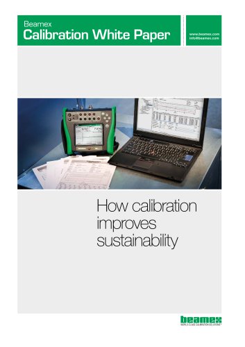 White Paper - How calibration improves sustainability