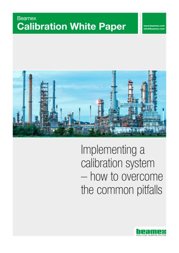 White Paper - Implementing a calibration system