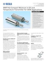 On-Line Moisture in Oil Dection Transmitter MMT162