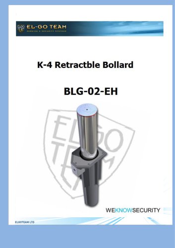 K-4 Retractable Bollard BLG-02-EH