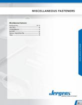 Miscellaneous Fasteners Catalog