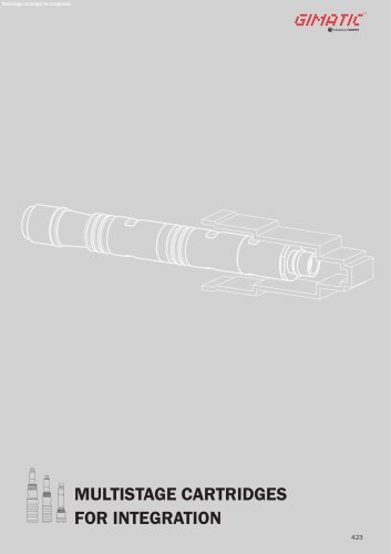 Multistage cartridges for integration