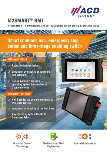 M2Smart® HMI10 Wired / M2Smart® HMI Case