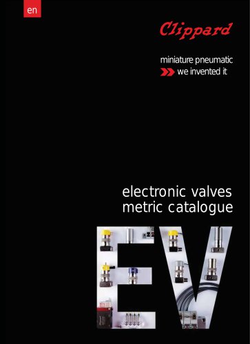 electronic valves metric catalogue