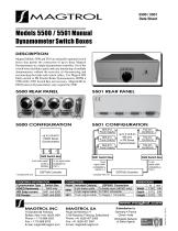 Models 5500 / 5501 Manual Dynamometer Switch Boxes