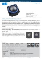 Backlit laser OEM trackball module