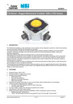 Rugged 38 mm MIL-STD trackball module