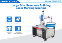 Large Size Seamless Splicing Laser Marking Machine PEDB-700