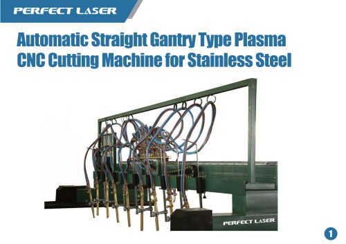 Perfect Laser-Automatic Straight Gantry Type plasma cutter