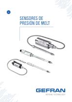 SENSORES DE PRESIÓN DE MELT